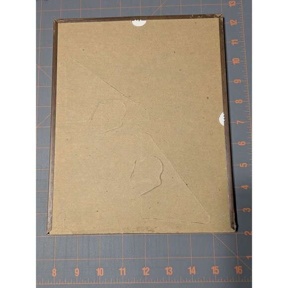 Vintage Framed Bird Print by John W. Allen with Wooden Frame & Blue Matting - Picture 6 of 10